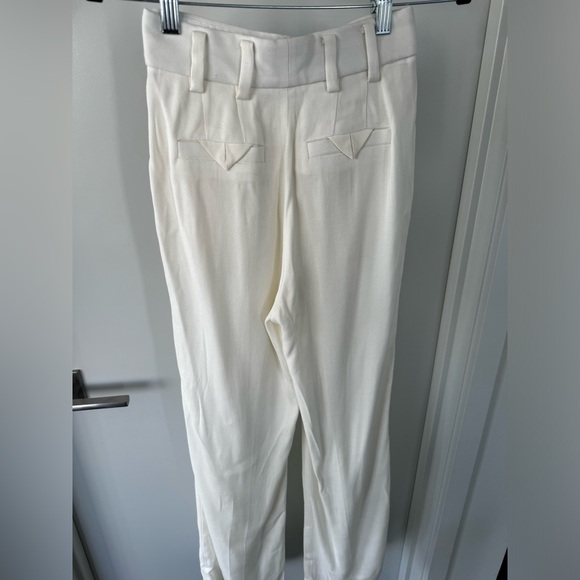 Babaton Size 00 Cream Pants - Picture 2 of 2